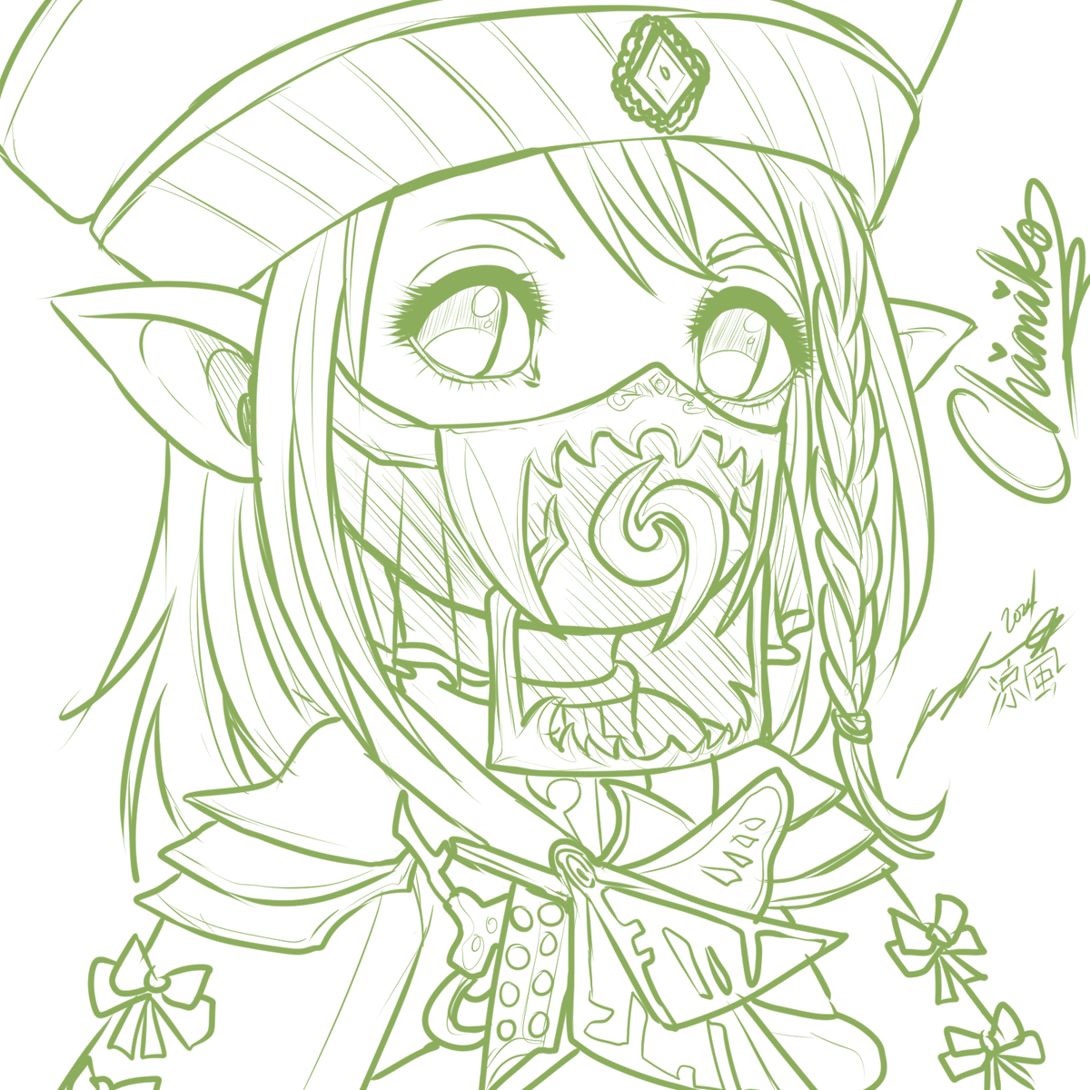 MizunoSuzuka's tweet photo. You know what time it is, another successful night of sketches for #ClubIgnition with @DiamondDE_FFXIV and @Cool_cat_crew  rockin' and rolling! If you didn't get a chance to nab a sketch this week no worries, I'll be there next week! <3 See ya then! 1/2 https://t.co/5VXWPiuhEa