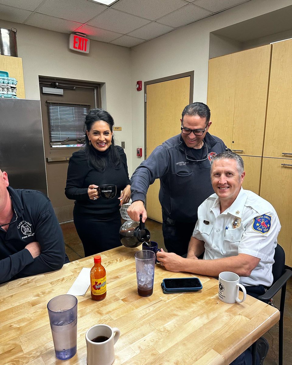 Had a fantastic lunch at Fire Station 5 today! I want them to know that I never forget their immense value to our city. Their dedication to protecting us is truly appreciated. Rest assured, supporting our firefighters remains a top priority for me. 🔥