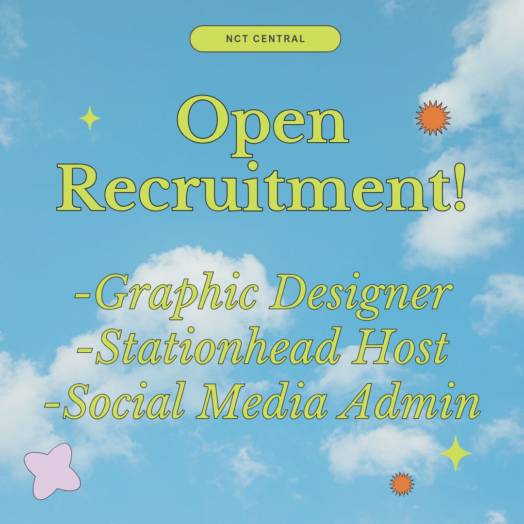 📢We Are Hiring 📢

NCT Central needs your help NCTZEN and WayZenNi!

We are looking for NCTZEN and WayZenNi who can join our Central Team to help us grow and support NCT WayV future activities 💚

📝Fill out the form to join us :
bit.ly/RecruitmentCen…

#NCT #NCTCENTRALFORNCT