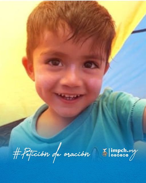 #PeticióndeOración | Se ruega la oración en esta tarde por nuestro pequeño hermano Leandro Prat González de 6 años de edad, quien se encuentra grave, producto de un derrame cerebral. El día de mañana le harán un examen crucial para determinar los efectos que tuvo en su vida.