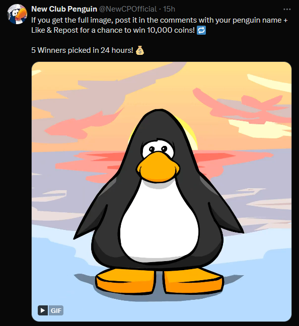 KhaoticFoxx's tweet photo. @NewCPOfficial First try 
Penguin name: ChaoticFoxx https://t.co/rwu3NqNOg0