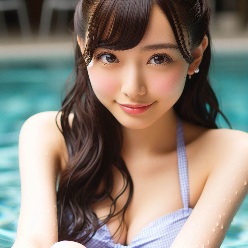 #AIART #ChatGPT #DALLE3
今日の水着美女です💕