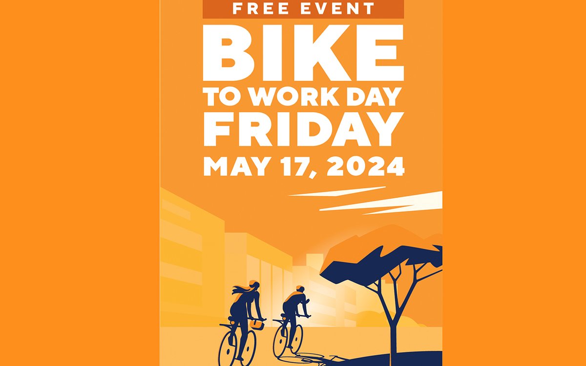 Get ready for Bike to Work Day 2024 on Friday, May 17th. The first 16,000 who register and attend get a free T-shirt and a chance to win a brand new bicycle. Register today at biketoworkmetrodc.org. Bike to Work Day is sponsored by GO Alex, ICF, and Al’s Bike Shop. #BTWD2024