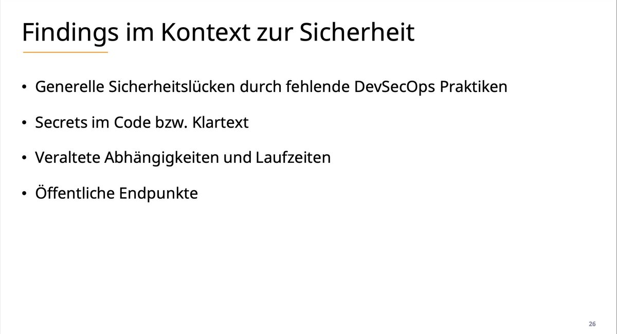 🔎Im Webinar "Ihr Geschäft als ISV skalieren" haben wir unsere Einblicke aus über 50 Azure Solution Assessments mit Softwareherstellern geteilt. Dabei haben wir uns auf die Architektur, Sicherheit, Automatisierung und Betrieb fokussiert. 
#CloudNative <a href="/martin_jib/">Martin Brandl</a>