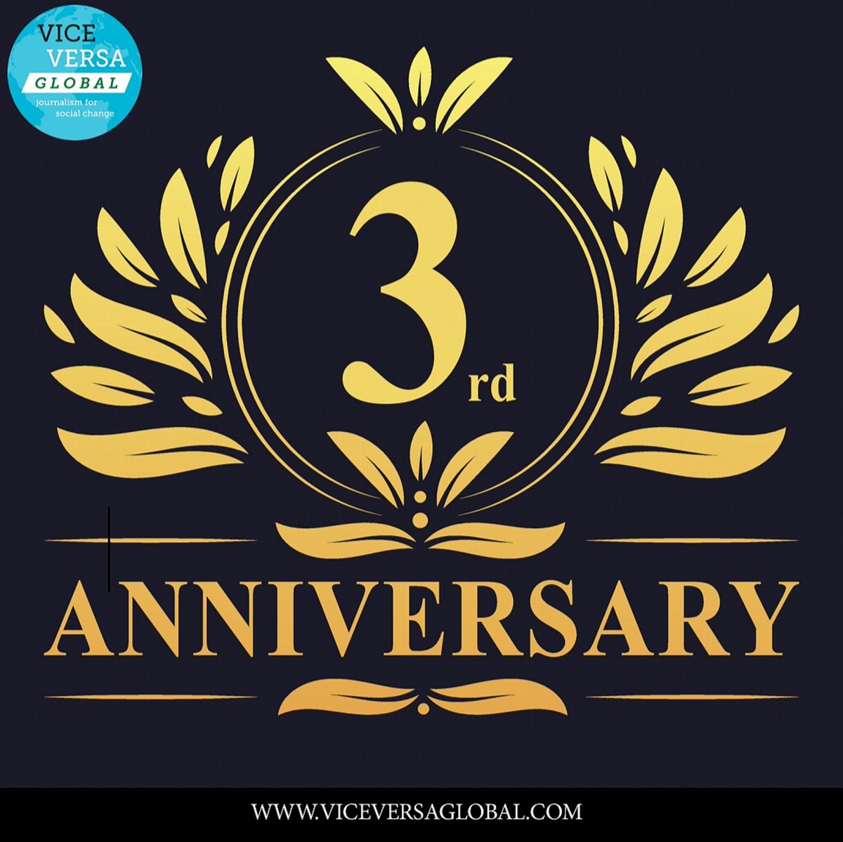 🎉BIG NEWS Alert!!!🎉Happy 3rd Anniversary to us🍾🥂💃🎉 We are celebrating 3 years of positive storytelling across Africa and the Global South. Thank you for being part of this journey with us😃🥂🍾