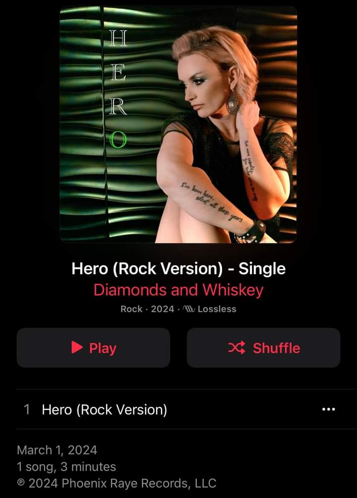 @diamondswhiskey Yall go get the new single from Diamonds and Whiskey!!! Available everywhere!!! #diamondsandwhiskey #hero #newmusicfriday #songwriter #WillieMay