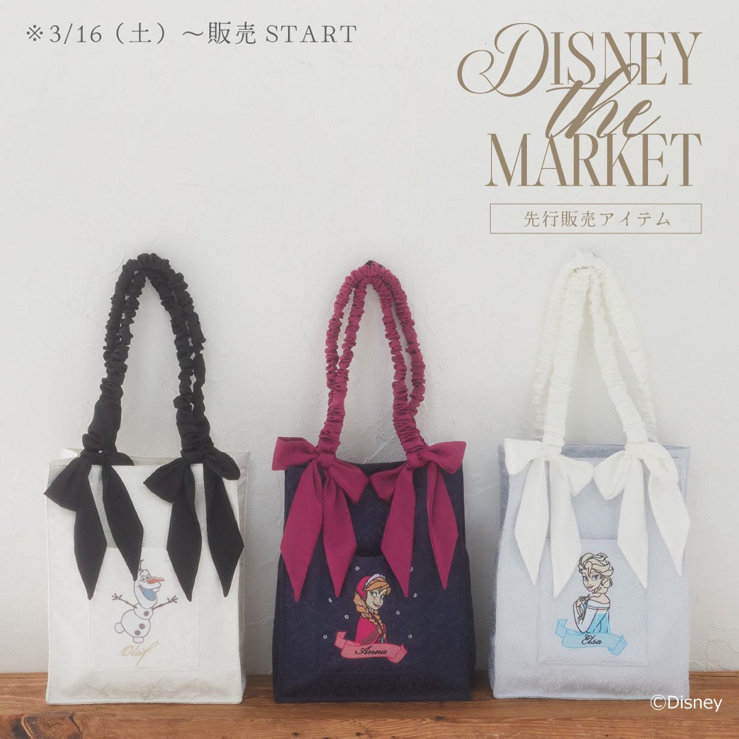 ミニー トートバッグ アリーム リボン Areeam Disney あいにゃん - バッグ