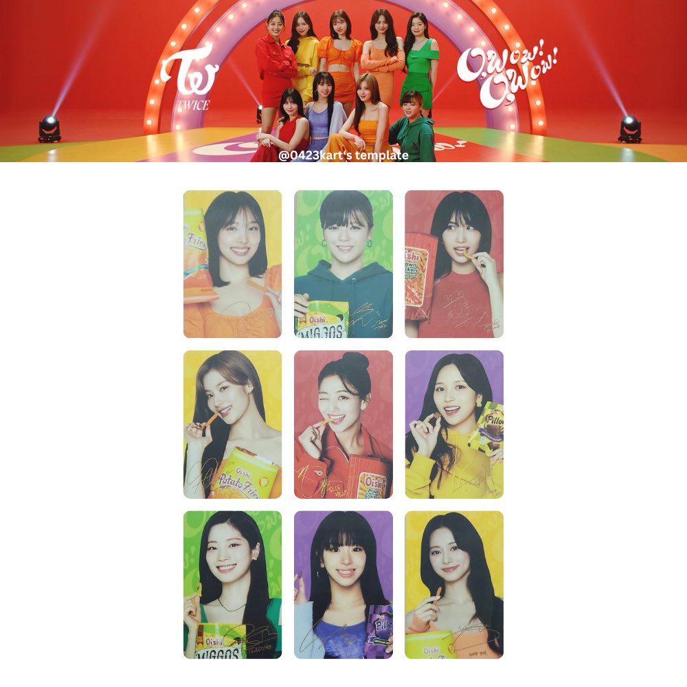 Twice Oishi 儚く フィリピン トレカ ツウィ