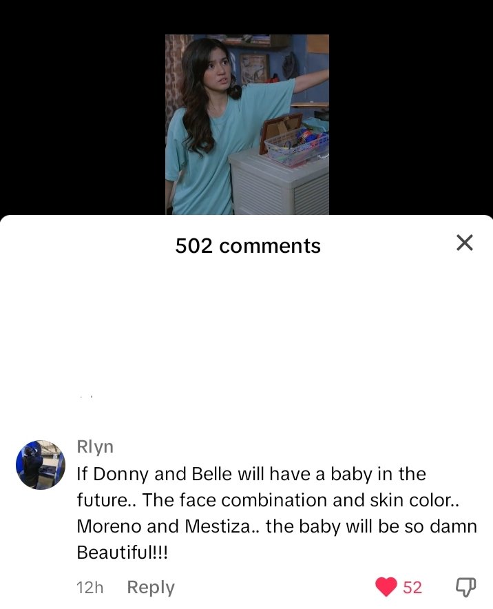 this comment hahaha yaass yassss 🫣

#DonBelle | #CantBuyMeLove
#DonnyPangilinan | #BelleMariano