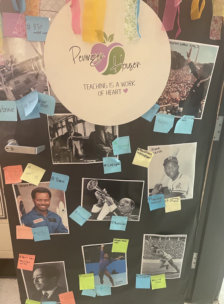 It was great seeing all of the doors decorated for Black History Month at Cheatham Hill ES.❣️🙌🏾 ⁦<a href="/CheathamHillES/">Cheatham Hill</a>⁩