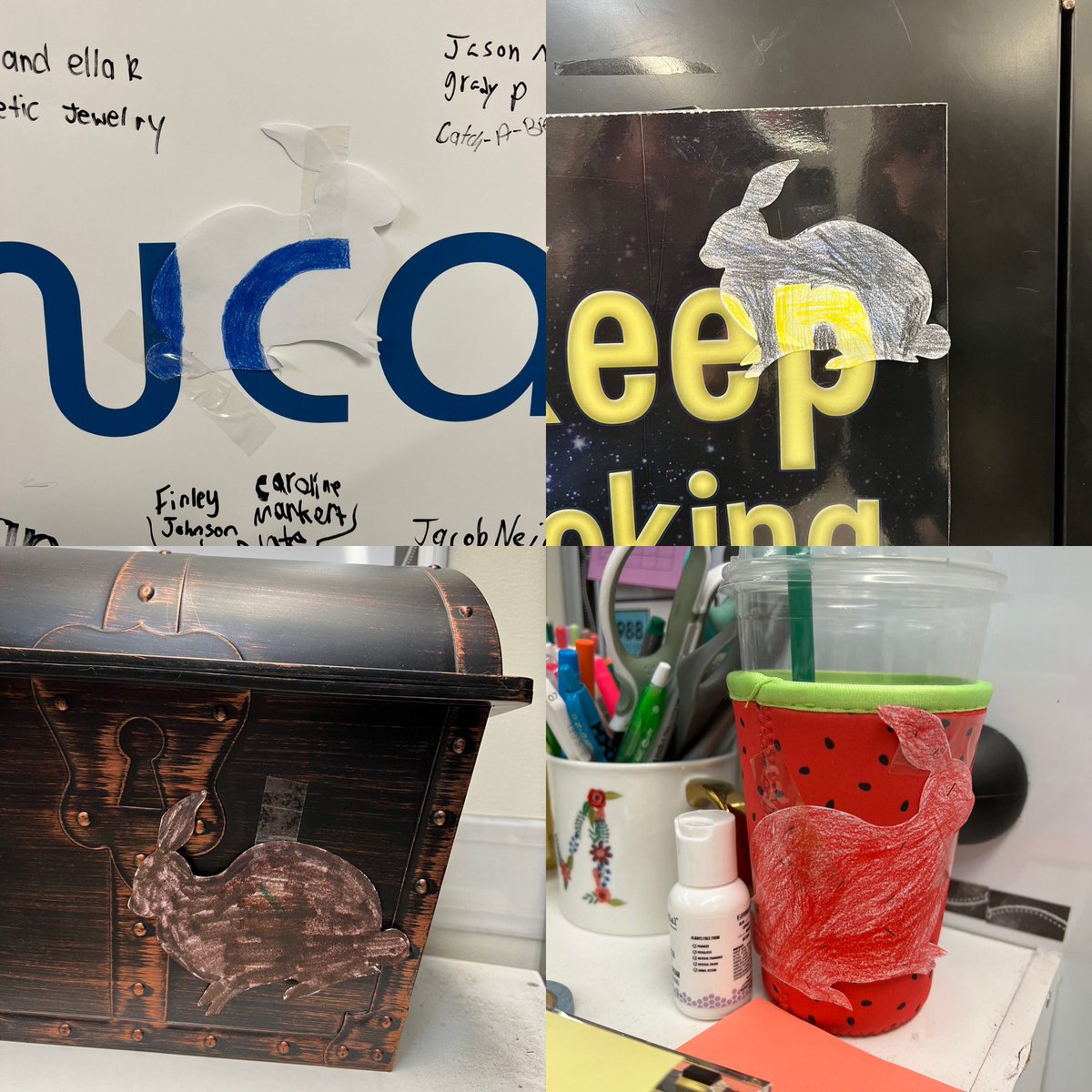 We had a blast with our special guest “predators” modeling natural selection today! 🐰