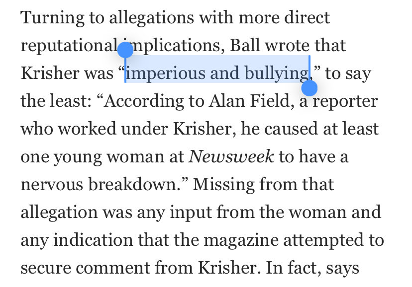 One thing is certain: I and anyone who ever worked for Bernie can attest to the fact that he was “imperious and bullying” to say least… 

washingtonpost.com/opinions/2024/…