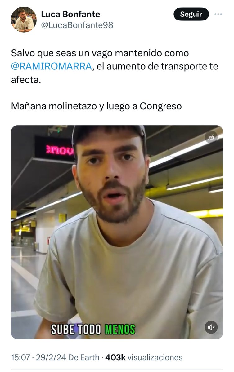 atlanticsurff's tweet photo. El mismo Lucas Bonfante que te dice que no puede pagar el aumento de transporte y llama a hacer un molinetazo, es el mismo que tiene dinero para irse de vacaciones a Río de Janeiro,  y encima borró las fotos. Señores, hagan su magia. 👇👊🚬💣 https://t.co/bGzBOEBbee