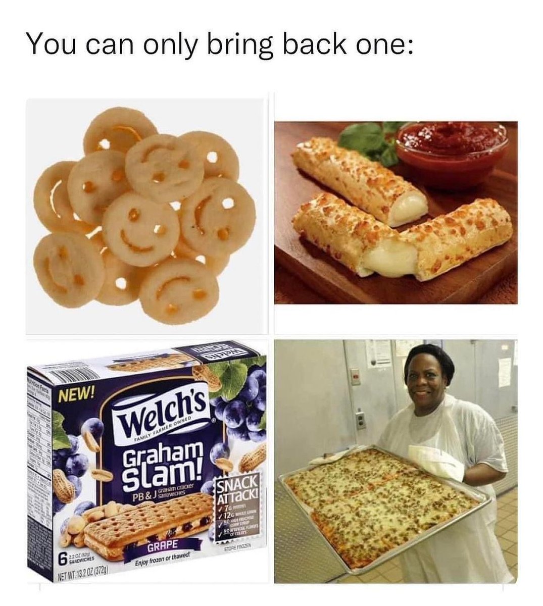 I mean come on 🍕🍕🥹. Which one would you bring back?