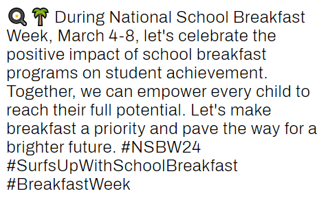 SGASD Nutrition tweet media