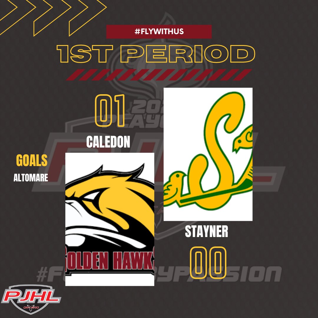 🏒 1ST PERIOD RECAP🏒

Altomare's goal gives us the advantage heading to the second period!

Golden Hawks Goals Scored
🚨 Jacob Altomare 

Shots On Goal
CAL: 10
SIS: 11

#FlyWithUs🦅 #FueledByPassion