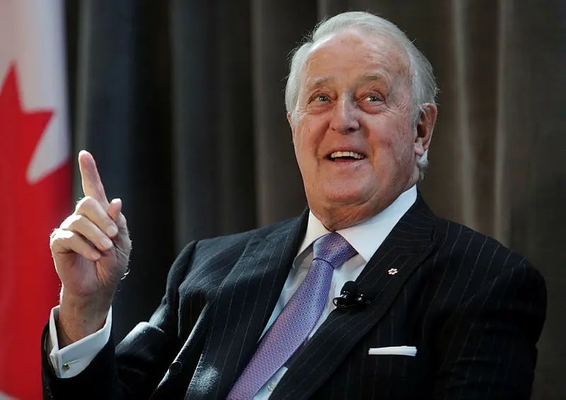 mishelkociu's tweet photo. Brian Mulroney, our 18th Prime Minister of Canada, a Conservative with class, a truly unforgettable leader, has passed away. Sincerest condolences to his beloved family. May he rest in eternal peace. 🕊️ https://t.co/1LvuBvzErw
