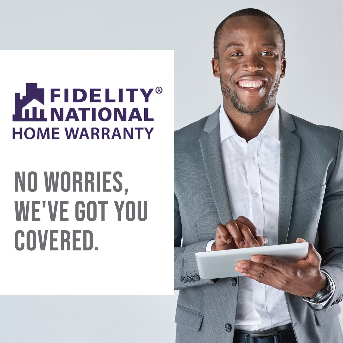 Order a home protection plan from Fidelity National Home Warranty and enjoy peace of mind in your home.

Contact your manager to speak with an Fidelity rep today!

#FidelityHomeWarranty #HomeWarranty #Fidelity