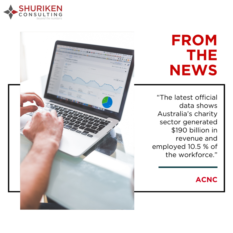 #FromTheNews📰 

🤗 Australia's not-for-profit organisations have a significant impact on Australia, both economically and in the workforce.

Learn more by reading this intriguing article:
acnc.gov.au/media/news/aus…

#Shuriken #AustraliaWorkForce #AustraliaEconomy