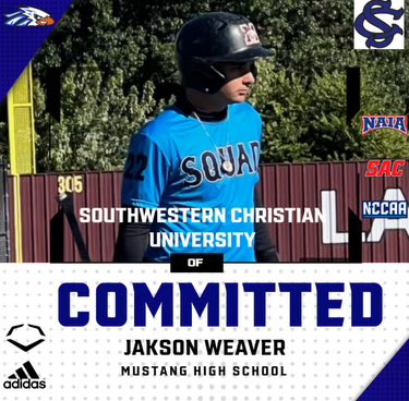 I want to thank all my coaches, teachers, friends, and most importantly family for bettering me and allowing me to take my academics and my athletic ability to the next level. Thank you to Coach Blackwell and @SCUBaseball for the amazing opportunity!#playhardhonorgod 🦅