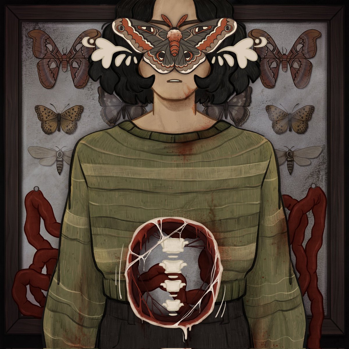 lenaxart's tweet photo. butterflies in your stomach (and how to deal with them)
. 
#art #myart https://t.co/zJNpZI81hk