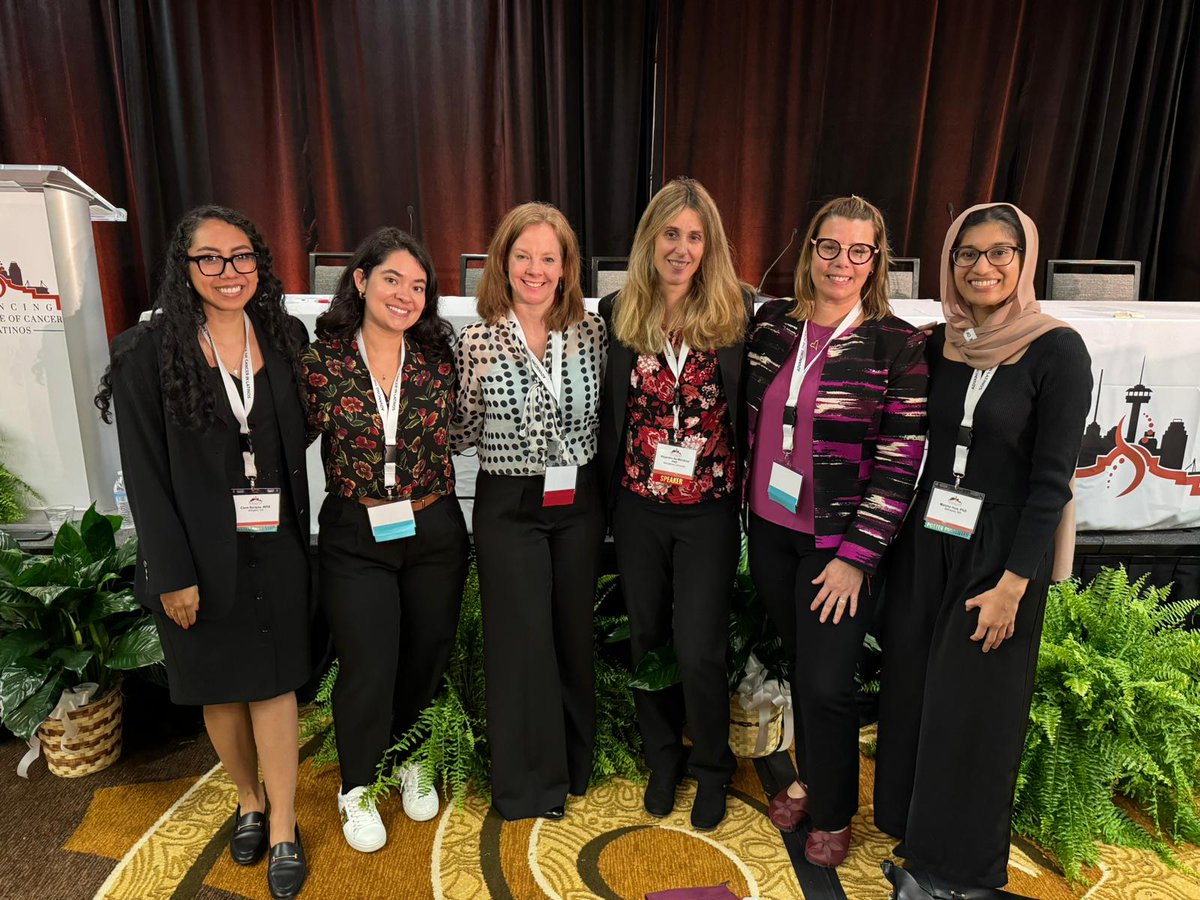 We learned a lot and had a terrific experience at #LatinoCancer2024 last week! Met talented scholars and inspiring advocates!