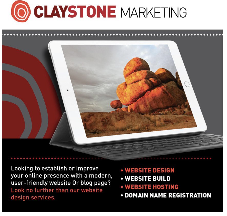 ClaystoneMob's tweet image. Welcome to the our special March edition of Claystone Marketing’s #blackbusinesses news

The first 2 months was a very busy start to the year with our team conducting &amp;amp; facilitating workshops all over Australia including Cairns, NSW &amp;amp; Victoria 

Read 

mailchi.mp/d802dce2919b/c…