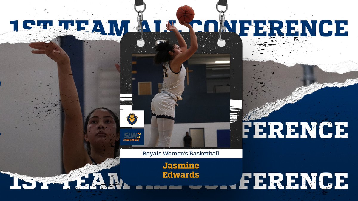 🔥ALL-CONFERENCE AWARD ALERT🔥
Jasmine Edwards has been selected the 1st Team All-Conference 🤩🤩
#royalnation🦁