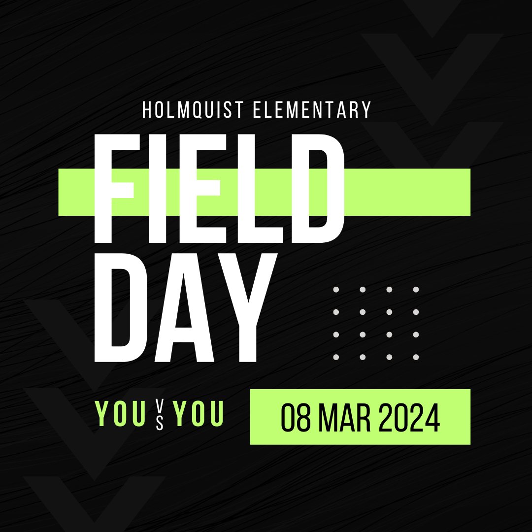 HolmquistES's tweet image. Get ready to unleash your inner athlete! Field Day is just around the corner and we're gearing up for a day filled with fun, games, and friendly competition. Stay tuned for more details! 🌟🏃‍♂️🏃‍♀️ #FieldDay #FunTimesAhead @kimtoneyHMQ