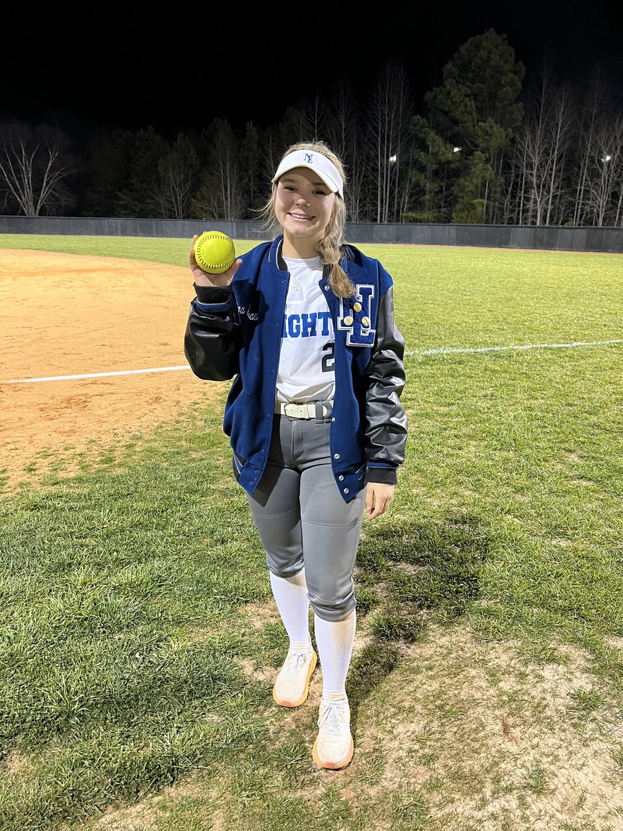 Varsity softball gets win #2 of the season by defeating Burns 16-3.  CG Dellinger led the way with a 3-run homer.  Knights are scheduled to travel to Lake Norman on Friday.