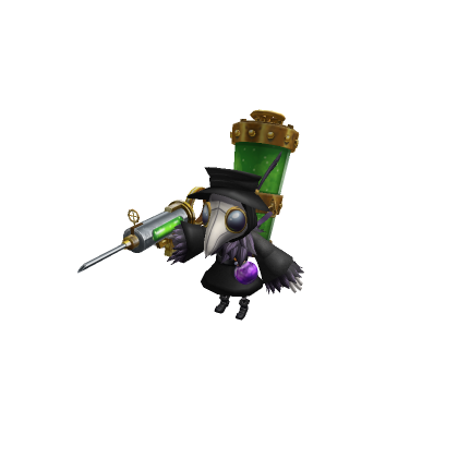 plaguedoc_otd's tweet photo. Today's plague doctor is the Dr. Fia Tyfoid avatar from Roblox! https://t.co/Jc9w91M5Qq