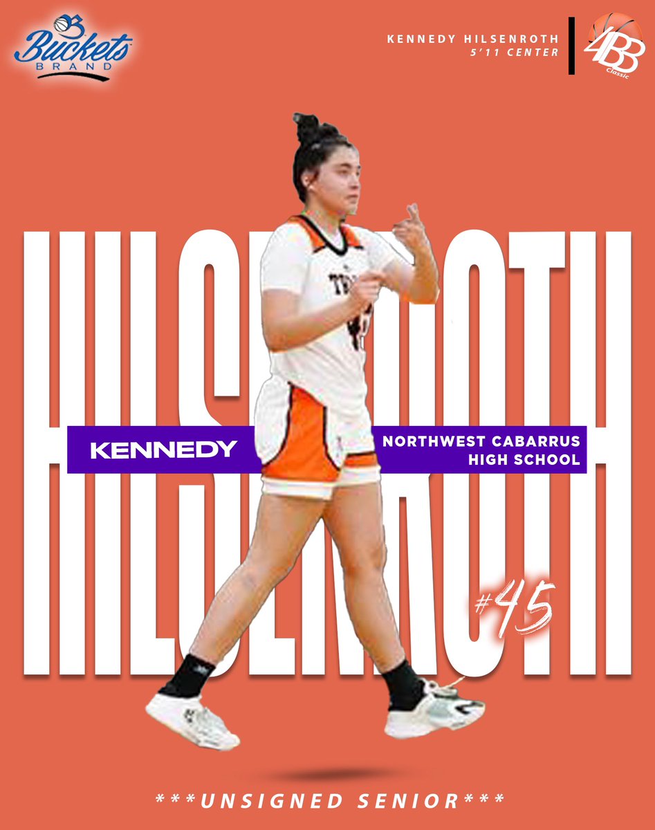 3rd Annual #4BBClassic UNSIGNED SENIOR GAME presented by <a href="/PEMSportsNC/">PEM Sports</a> &amp; <a href="/bucketsbrand/">Buckets Brand</a> 
Saturday, March 23rd, 2024
• • •
Featuring...
• • •
Kennedy Hilsenroth (<a href="/KHilsenroth/">Kennedy Hilsenroth</a>)
5’11 C
<a href="/NCHSTROJANSWBB/">NCHSTROJANSWBBALL</a> 
Offers: Johnson &amp; Wales
• • •
Stay tuned  for more updates! #4BB