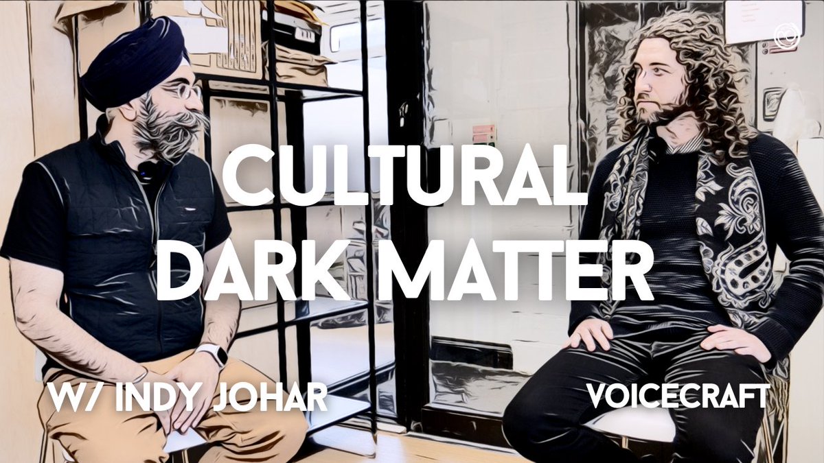 The latest Voicecraft podcast features the remarkable mind that is @indy_johar, Mission Steward at @DarkMatter_Labs youtu.be/0NF5K7PZxPU Filmed in London, we explore themes of care and control in the context of technology, hope, and institutional design.