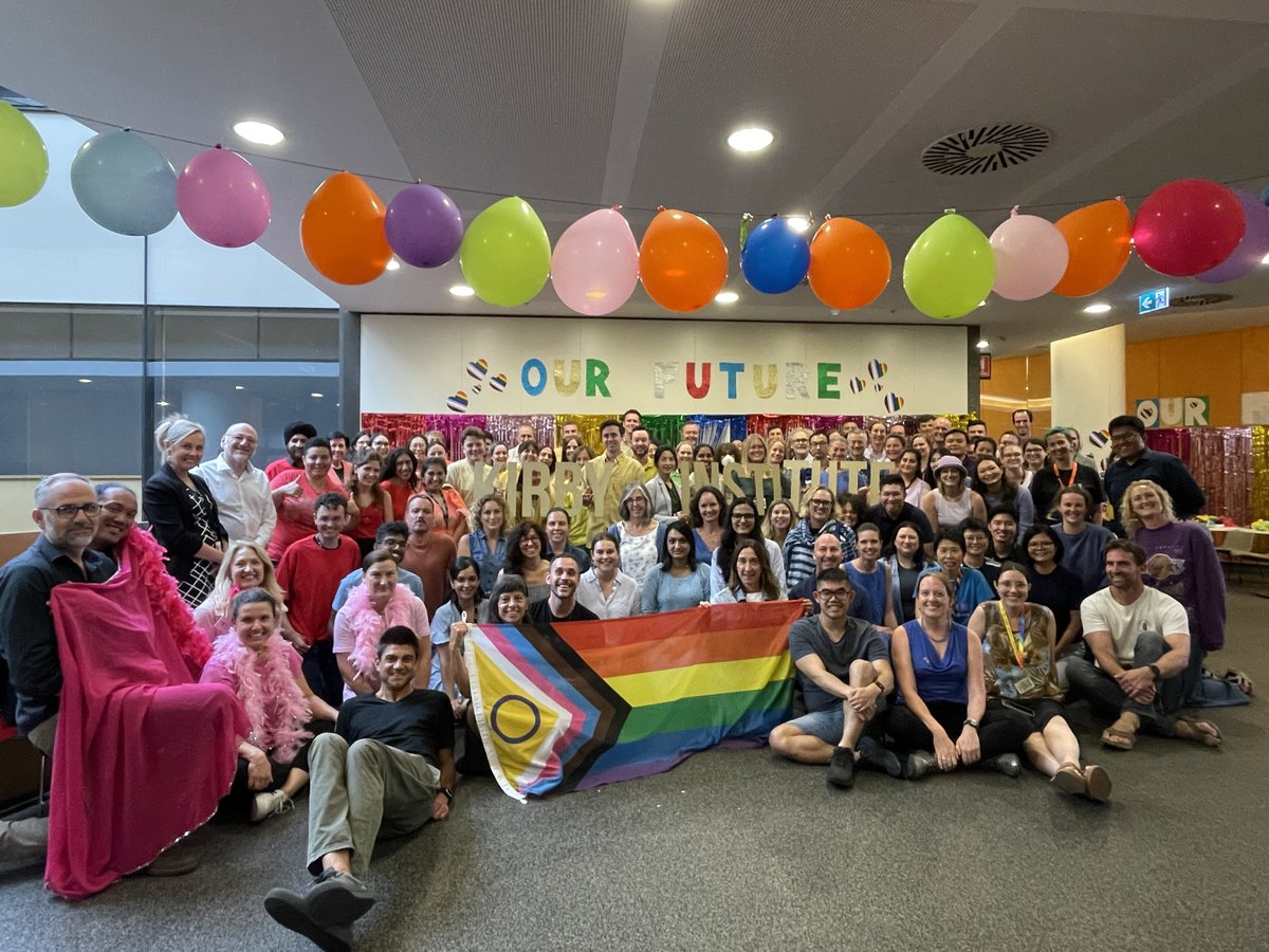 🌈  From all of us at the Kirby Institute, we wish our LGBTQIA+ family a Happy Mardi Gras! We’re proud to work in partnership with many individuals and organisations, who help us in our mission to find effective, community-centred health solutions for infectious diseases. ‍🏳️‍🌈🏳️‍⚧️