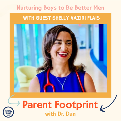 Check out Dr. Shelly Vaziri Flais, author of the AAP parent book 'Nurturing Boys to Be Better Men,' on the popular podcast 'Parent Footprint' with Dr. Dan! podcasts.apple.com/us/podcast/nur…