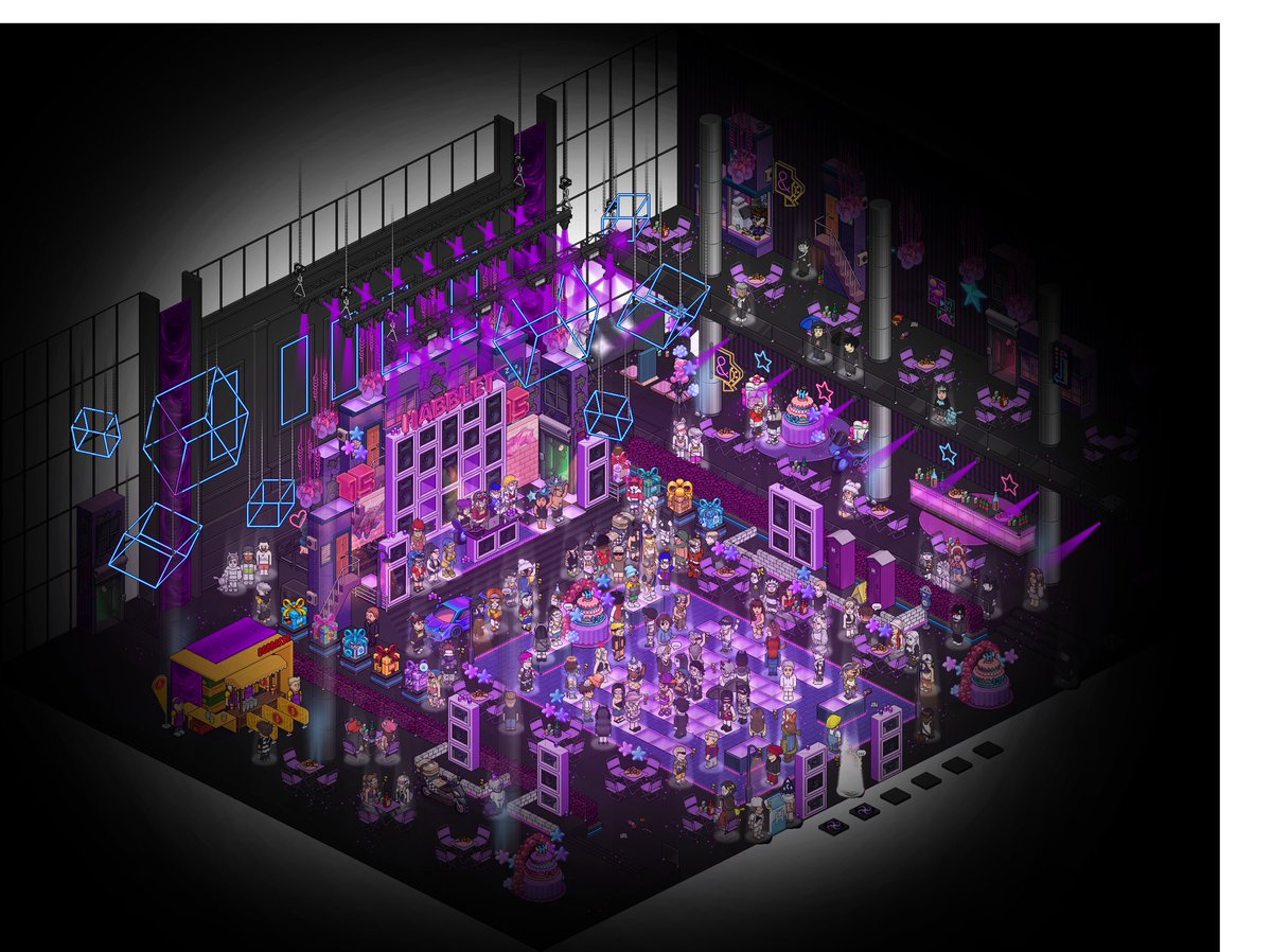 JadeBlet's tweet image. E a noite de hoje foi marcada pelo Bailão de Funk em homenagem aos 15 anos do @MeuHabblet. 

Que delícia! Amando essa programação do Hotel com seus usuários. 

KIKEI, REBOLEI E RETOQUEI O GLOSS 💄💋

Habblet, O MAIOR! ✨

#Habblet15Anos #Habblet