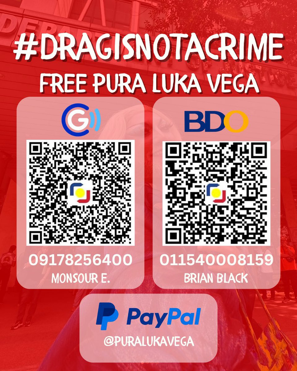 FREE PURA LUKA VEGA! #DragIsNotACrime