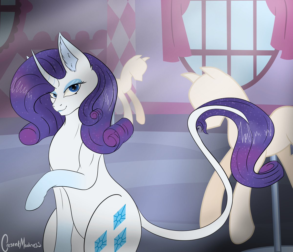 CresentMadness's tweet photo. @viralcosmos Thank you for giving us this chance!
Rarity is my favourite character! https://t.co/Yw42PDFNke