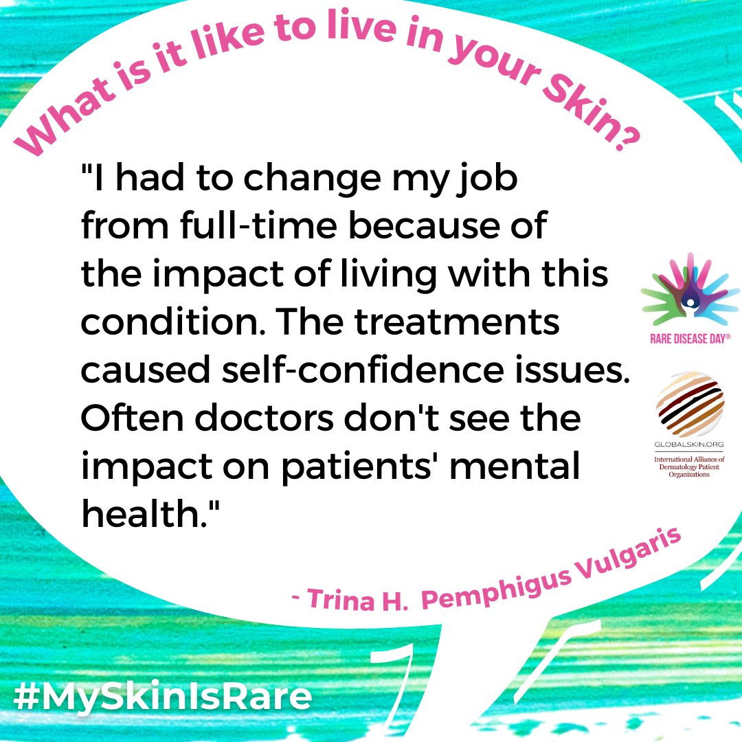IADPO's tweet photo. People with rare skin conditions often face a myriad of challenges but show remarkable resilience. Today on #RareDiseaseDay2024 (Feb. 29), join us to raise awareness, extend support, and foster understanding for these individuals. https://t.co/FIupxjXis4
#RareDERM #MySkinIsRare https://t.co/rtYTnJ8u2X