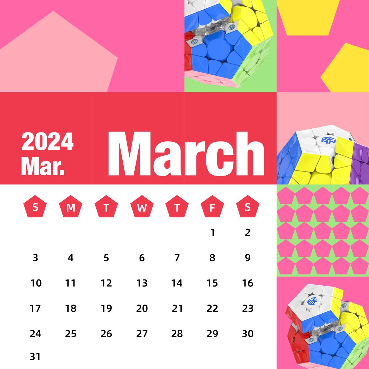 gancube's tweet photo. GAN Megaminx Maglev is coming in this month... π€«
#GANCUBE #GANCUBESHOP #GANSpeedcube #GANMegaminx #GANMegaminxMaglev #CubingNewAge #CubingTime #CubingFun #CubingAddict #CubingEveryday #cubinglife #cubingcommunity #cubecollection #speedcube #speedcuber #whyilikemegaminx https://t.co/htvknf5L1f