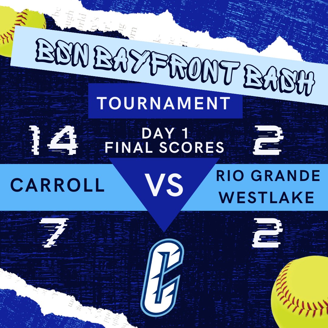 Good start! 

Back at it tomorrow! 
9AM vs Los Fresnos
11AM vs College Park