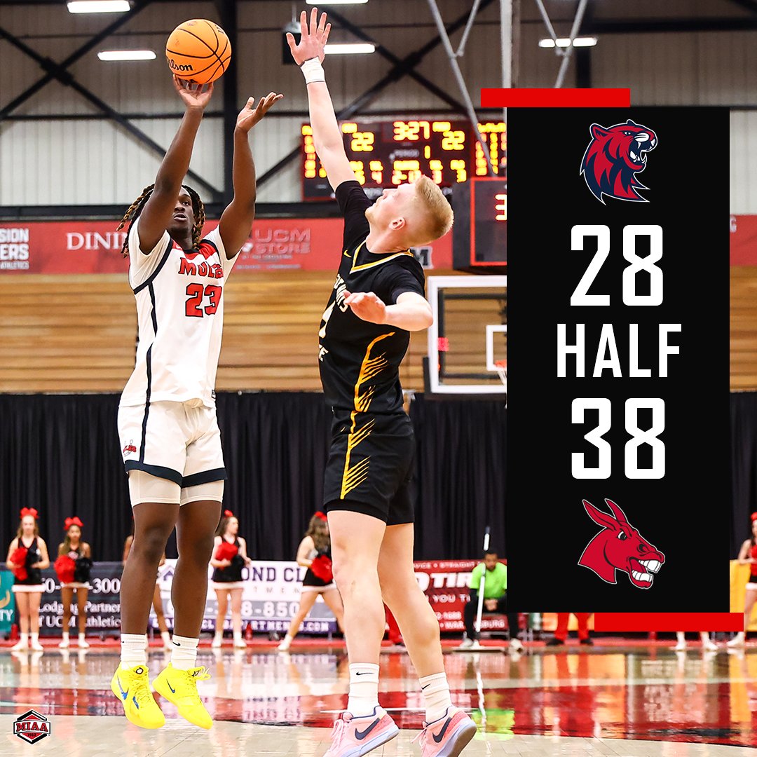 HALF | Mules 3⃣8⃣, Hillcats 28

Freshman Tim Jordan Jr. leads UCM with a game-high 1⃣5⃣ points at the break!

#teamUCM x #MuleBall