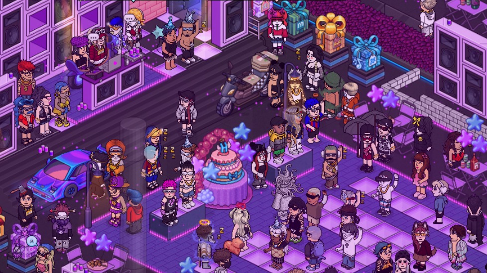 d_4hl's tweet image. Hoje foi simplesmente INSANO!!! Evento divertido e locução ✨MA-RA-VI-LHO-SA✨

#Habblet15Anos @MeuHabblet @HabbletDreams