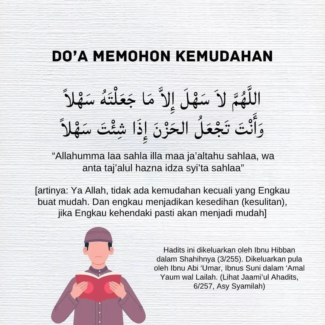 DiaraFathiya's tweet photo. Do'a memohon kemudahan🤲 https://t.co/p8x7wKm0Mp