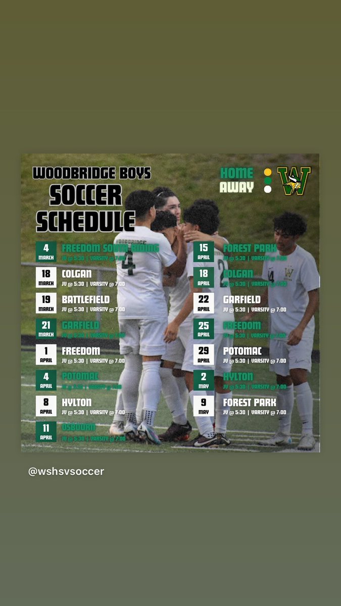 2024 spring schedule is here! 

#vikingsoccer