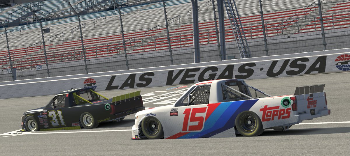 Two #eNASCAR Road To Pro races, two top-5's! 😎 Fuel strategy got us up-front and we just held back those who pitted by a few seconds. We'll see how many more we can do, but feels good to be up in the mix again in points! #iRacing