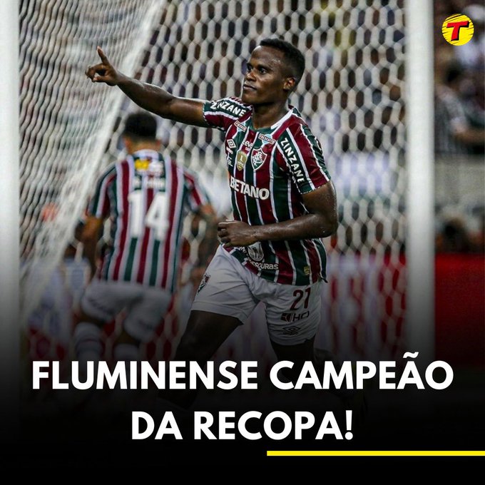 Fluminense 2 Liga de Quito 0 - Recopa Sudamericana 2024 - Final Partido de Vuelta - Video GHjT6E8WwAAdACj?format=jpg&name=small
