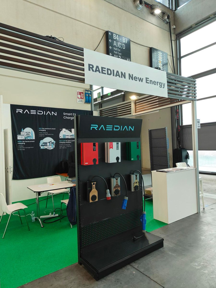 We are showcasing our Raedian EV charging at booth 149 at Key Energy from February 28th to March 1st, 2024. Come by booth 149 and say hello! 👋 #evchargingsolution #evchargingstation #chargingstation #charger #evcharger #ElectricFuture #car #electricvehicles #HomeCharger