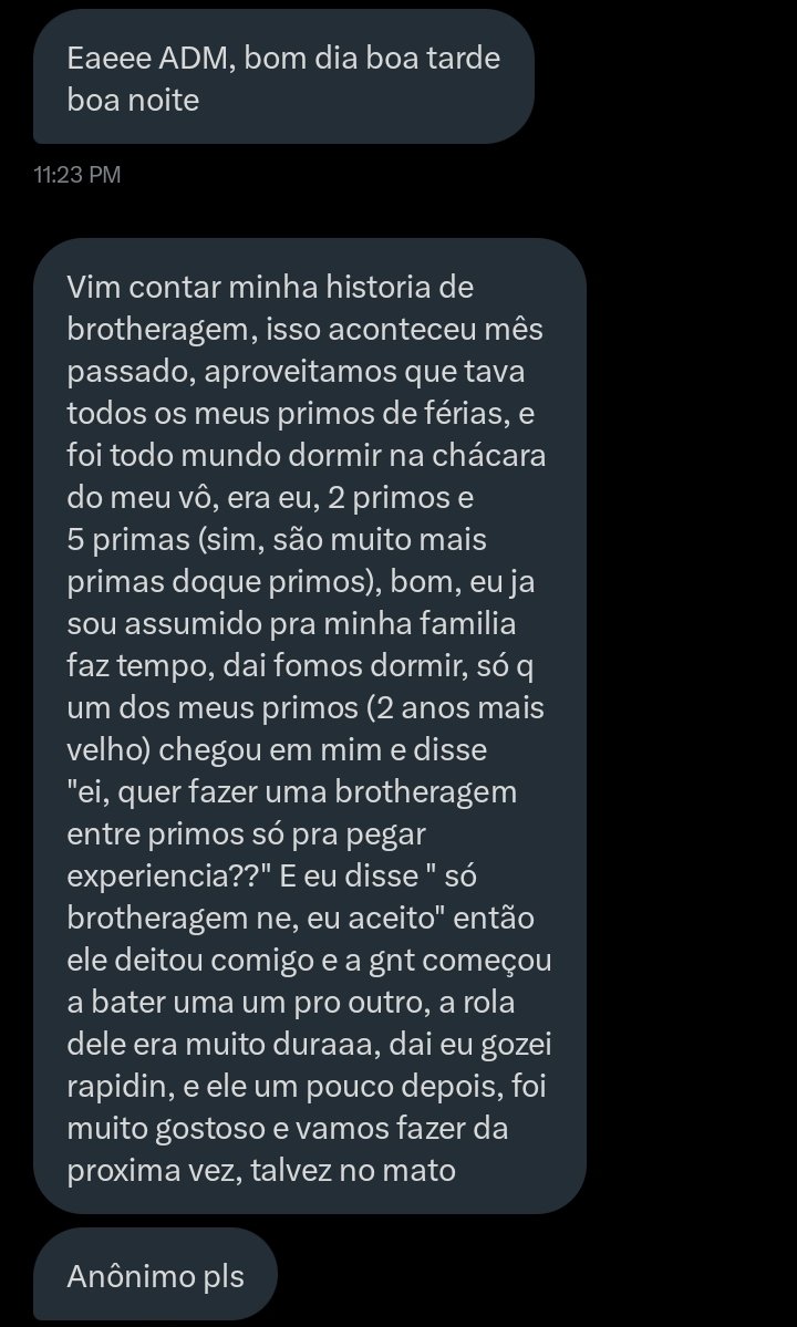 Relatos de Brotheragem tweet media