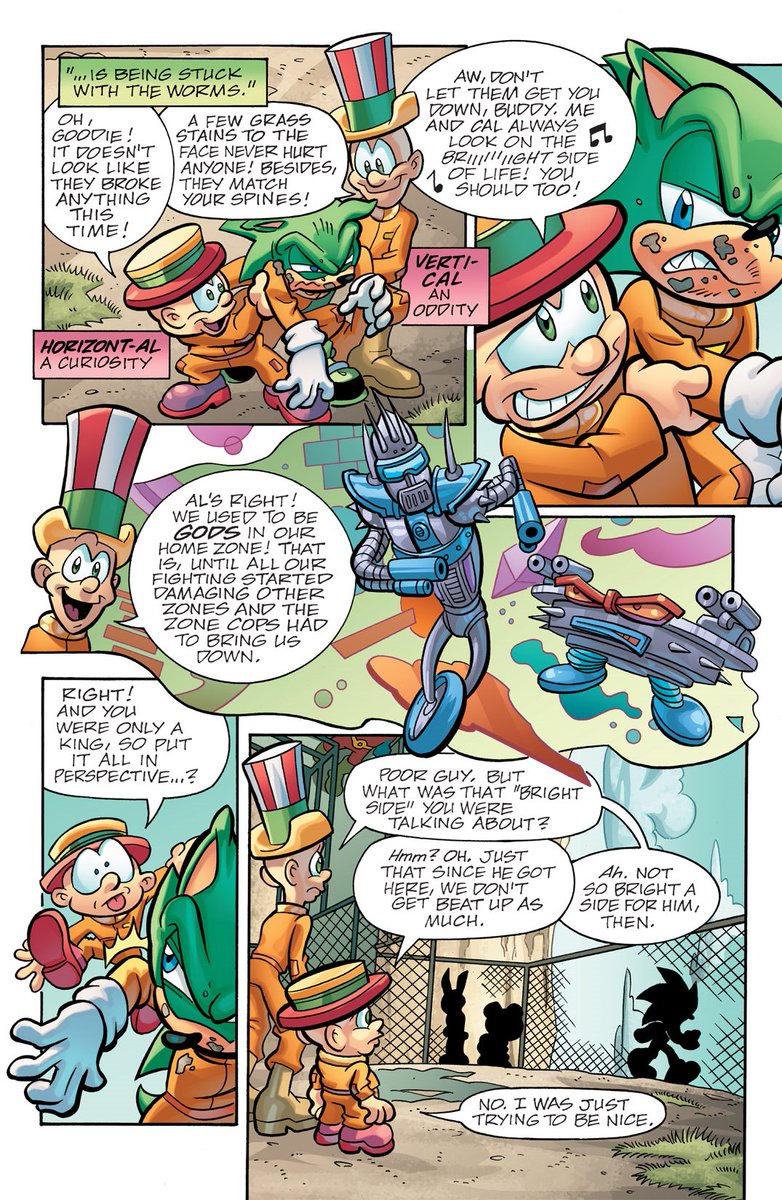 ScourgePics's tweet photo. From Sonic Universe Issue 29 writing by Ian Flynn and art by Tracy Yardley
#ArchieSonic #SonicTheHedgehog #Sonic #Scourge #ScourgeTheHedgehog https://t.co/0pZumSR9nj
